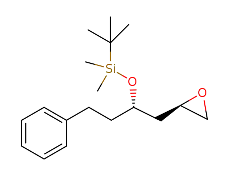 tert-butyldimethyl(((S)-1-((R)-oxiran-2-yl)-4-phenylbutan-2-yl)oxy)silane