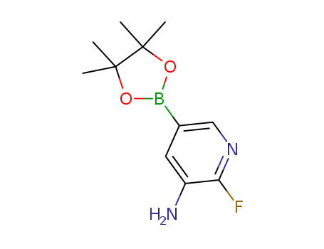 2-fluoro-5-(4,4,5,5-tetraMethyl-1,3,2-dioxaborolan-2-yl)pyridin-3-aMine