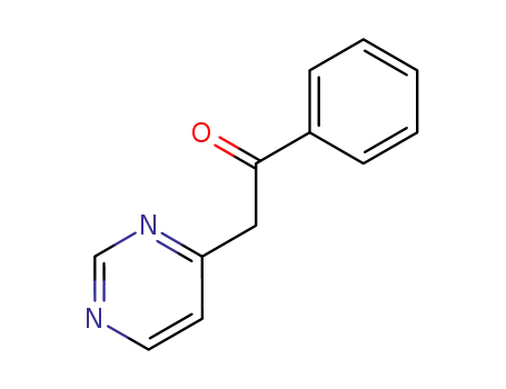 Molecular Structure of 36912-83-1 (1-PHENYL-2-(4-PYRIMIDINYL)-ETHANONE)