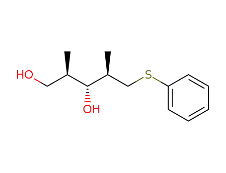 (2R,3R,4R)-2,4-dimethyl-5-(phenylthio)pentane-1,3-diol