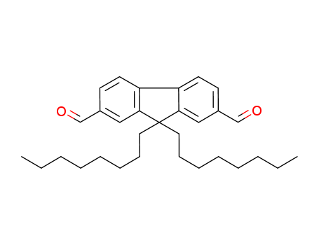 9,9-dioctyl-9H-fluorene-2,7-dicarbaldehyde