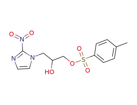 Molecular Structure of 378230-70-7 (1,2-Propanediol, 3-(2-nitro-1H-imidazol-1-yl)-,
1-(4-methylbenzenesulfonate))