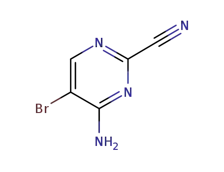 4-Amino-5-bromopyrimidine-2-carbonitrile