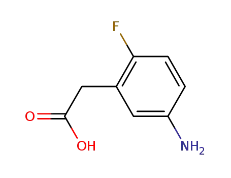 5-Amino-2-fluorophenylacetic acid 98%