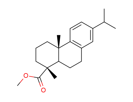 Molecular Structure of 1235-74-1 (METHYL DEHYDROABIETATE)