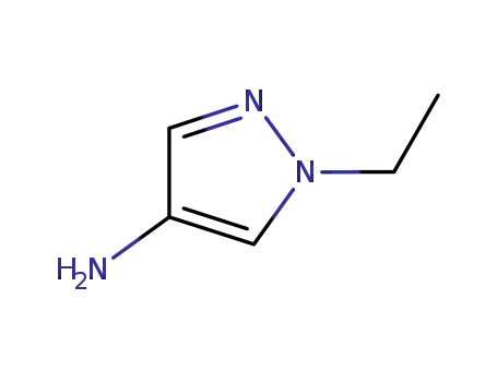 Molecular Structure of 876343-24-7 (1-Ethyl-1H-pyrazol-4-amine)
