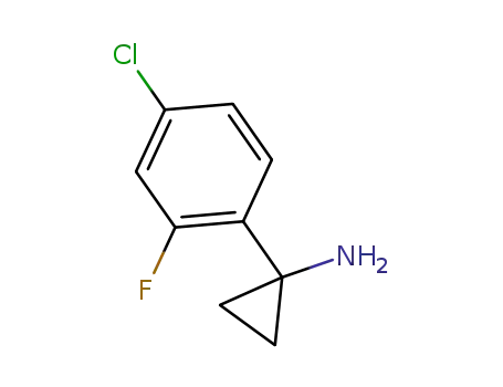 시클로프로판아민, 1-(4-클로로-2-플루오로페닐)-