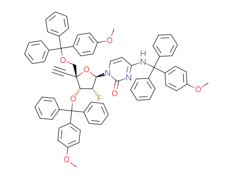 C<sub>71</sub>H<sub>60</sub>FN<sub>3</sub>O<sub>7</sub>