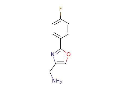 C-[2-(4-플루오로-페닐)-옥사졸-4-일]-메틸아민