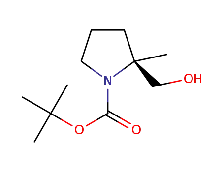 tert-butyl (2S)-2-(hydroxymethyl)-2-methylpyrrolidine-1-carboxylate