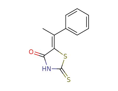 4-Thiazolidinone,5-(1-phenylethylidene)-2-thioxo- cas  91137-14-3