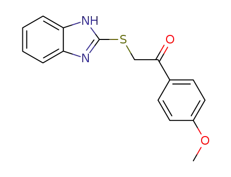 2-((1H-benzo[d]imidazol-2-yl)thio)-1-(4-methoxyphenyl)ethan-1-one