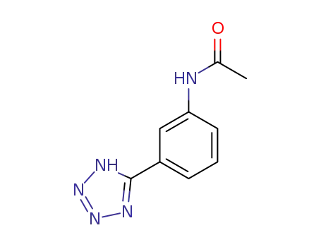 Molecular Structure of 73096-37-4 (N-[3-(2H-tetrazol-5-yl)phenyl]acetamide)