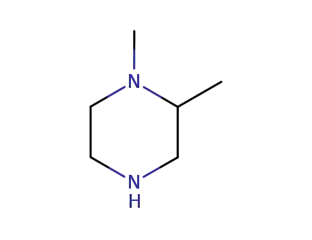 Molecular Structure of 25057-77-6 (1,2-DIMETHYL-PIPERAZINE)