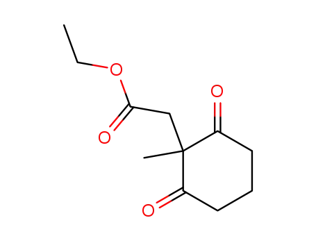 Molecular Structure of 55981-33-4 (ethyl (1-methyl-2,6-dioxocyclohexyl)acetate)