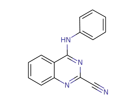 4-(phenylamino)quinazoline-2-carbonitrile