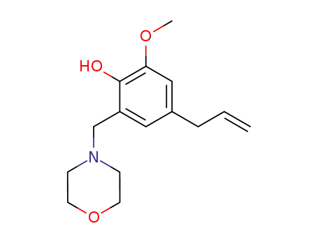 2-methoxy-6-(morpholin-4-ylmethyl)-4-(prop-2-en-1-yl)phenol