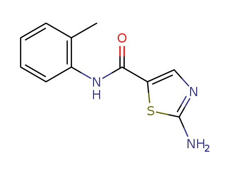 2-amino-N-(2-methylphenyl)thiazole-5-carboxamide