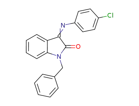 1-benzyl-3-(4-chlorophenylimino)indolin-2-one