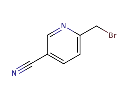 Molecular Structure of 158626-15-4 (6-Bromomethyl-nicotinonitrile)