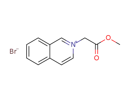1-(2-methoxy-2-oxoethyl)isoquinolinium bromide