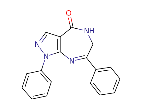 1,7-diphenyl-5,6-dihydropyrazolo[3,4-e][1,4]diazepin-4(1H)-one