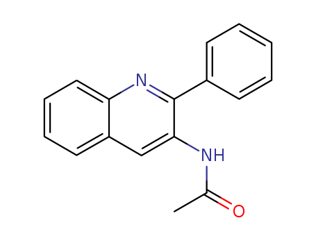 Acetamide,N-(2-phenyl-3-quinolinyl)- cas  5463-89-8