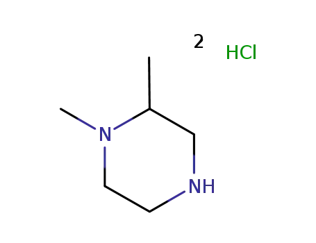 Molecular Structure of 485841-50-7 ((S)-1,2-DiMethylpiperazine dihydrochloride)