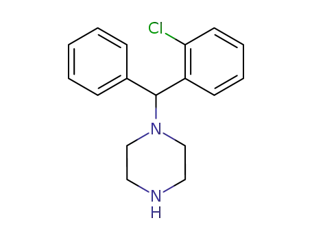 1- (o- 클로로 -α- 페닐 벤질) 피페 라진