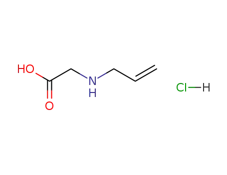 Molecular Structure of 3182-78-3 (N-ALLYL GLYCINE HYDROCHLORIDE)