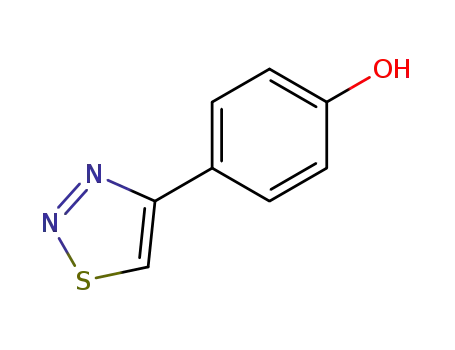 Phenol,4-(1,2,3-thiadiazol-4-yl)-
