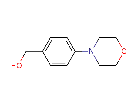 Molecular Structure of 280556-71-0 ((4-MORPHOLIN-4-YL-PHENYL)METHANOL)