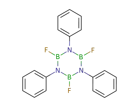 2,4,6-trifluoro-1,3,5-triphenyl-borazine
