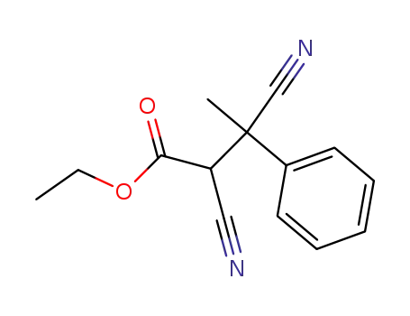 ethyl 2,3-dicyano-3-phenylbutanoate