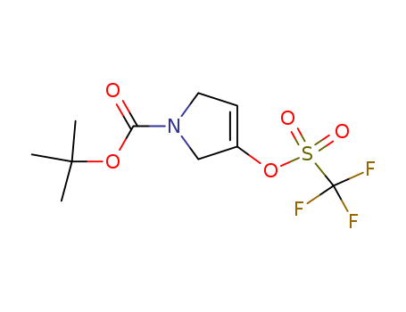 TERT-BUTYL 3-(((TRIFLUOROMETHYL)SULFONYL)OXY)-2,5-DIHYDRO-1H-PYRROLE-1-CARBOXYLATE (CAS# 630121-86-7)