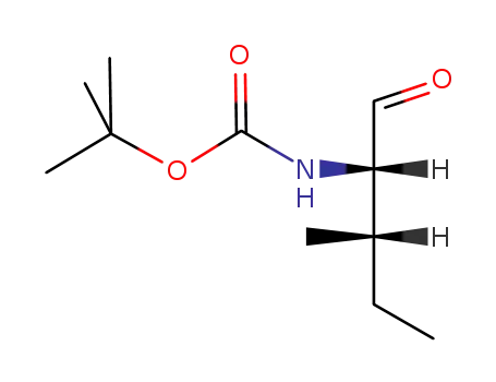 N-(t-butoxycarbonyl)-isoleucine aldehyde