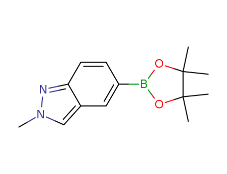 2-methyl-5-(tetramethyl-1,3,2-dioxaborolan-2-yl)-2H-indazole