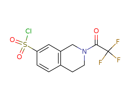 1,2,3,4-TETRAHYDRO-2-(TRIFLUOROACETYL)ISOQUINOLINE-7-SULFONYL CHLORIDE