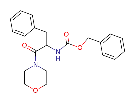 Carbamic acid, [2-(4-morpholinyl)-2-oxo-1-(phenylmethyl)ethyl]-,
phenylmethyl ester