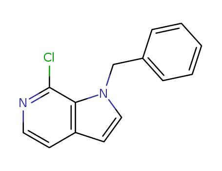1-benzyl-7-chloro-1H-pyrrolo[2,3-c]pyridine