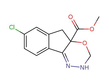 Indeno[1,2-e][1,3,4]oxadiazine-4a(3H)-carboxylic acid,
7-chloro-2,5-dihydro-, methyl ester
