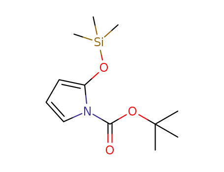 tert-butyl 2-[(trimethyl-silyl)oxy]-1H-pyrrole-1-carboxylate