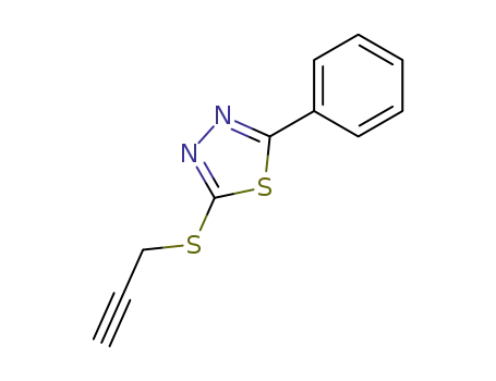 5-phenyl-2-(2-propynylthio)-1,3,4-thiadiazole
