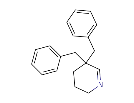 Molecular Structure of 1416767-53-7 (5,5-dibenzyl-2,3,4,5-tetrahydropyridine)