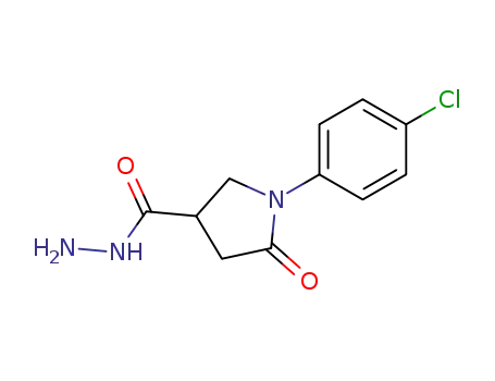 1-(4-Chlorophenyl)-5-oxopyrrolidine-3-carbohydrazide