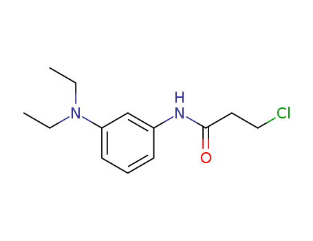 Propanamide,3-chloro-N-[3-(diethylamino)phenyl]-