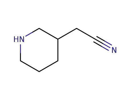 Molecular Structure of 5562-22-1 (3-Piperidineacetonitrile)