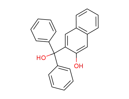 Molecular Structure of 55426-75-0 (3-(hydroxydiphenylmethyl)naphthalen-2-ol)
