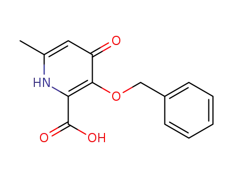 3-(benzyloxy)-6-methyl-4-oxo-1,4-dihydropyridine-2-carboxylic acid