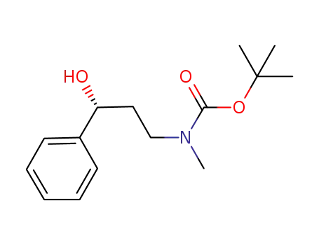 Carbamic acid, [(3R)-3-hydroxy-3-phenylpropyl]methyl-,
1,1-dimethylethyl ester